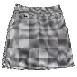 Peck & And Peck skort Skirt Size 2 Houndstooth Alabama Football Golf Tennis CUTE